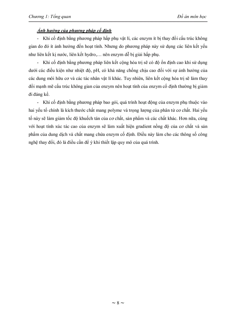 image for page Tổng quan về Công nghệ cố định enzyme và ứng dụng