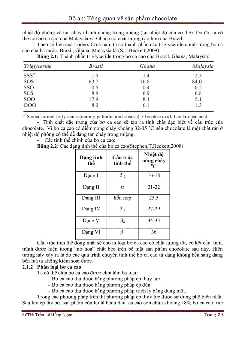 image for page Tổng quan về sản phẩm Chocolate 06 201