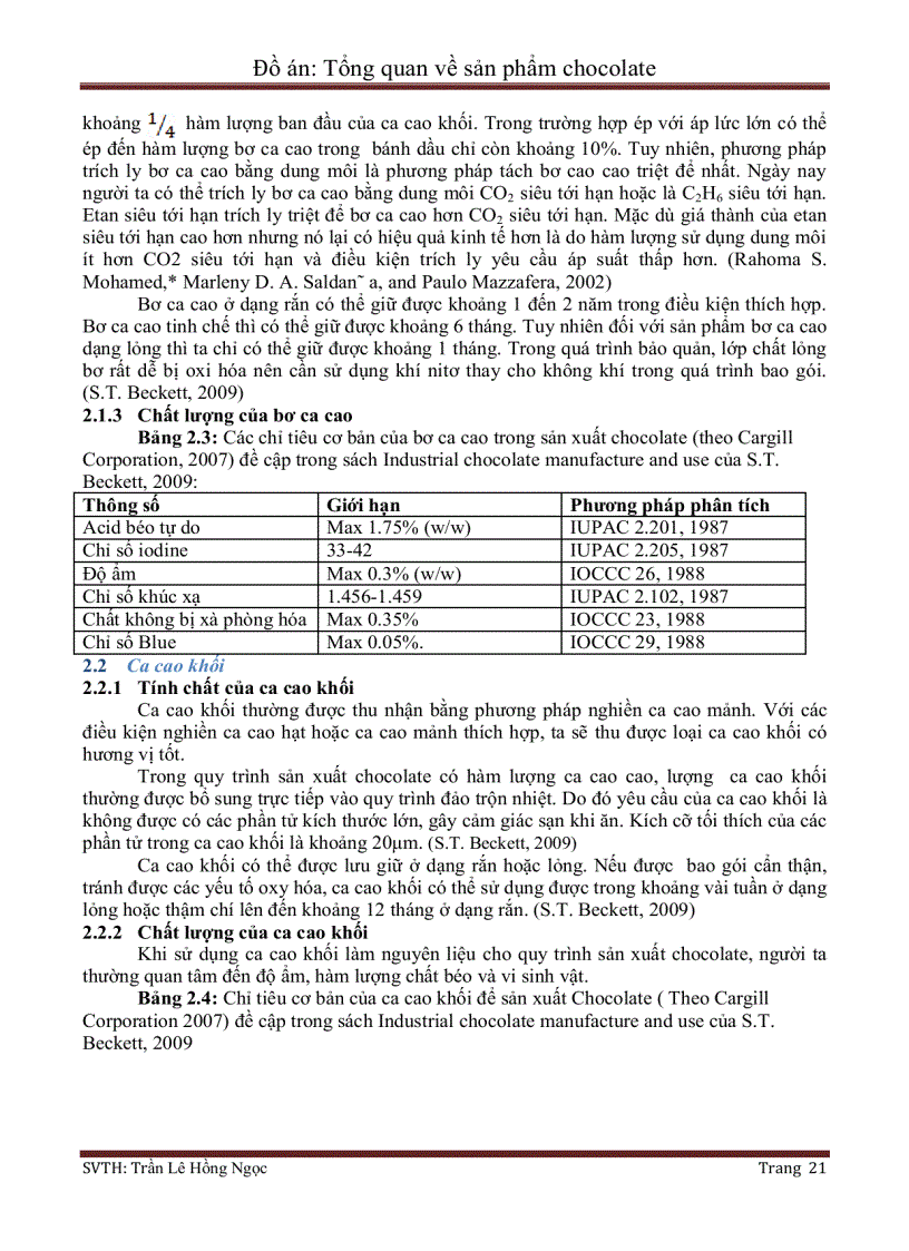 image for page Tổng quan về sản phẩm Chocolate 06 201