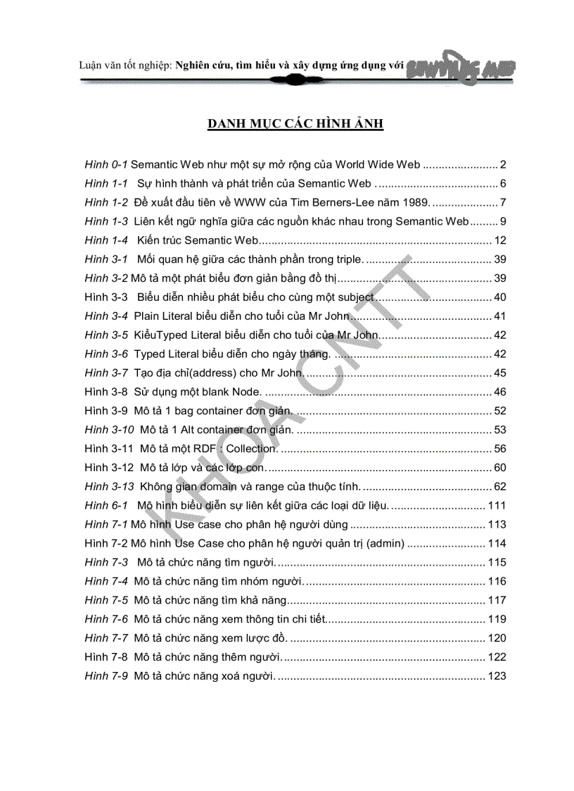 image for page Nghiên cứu tìm hiểu và xây dựng ứng dụng với semantic web