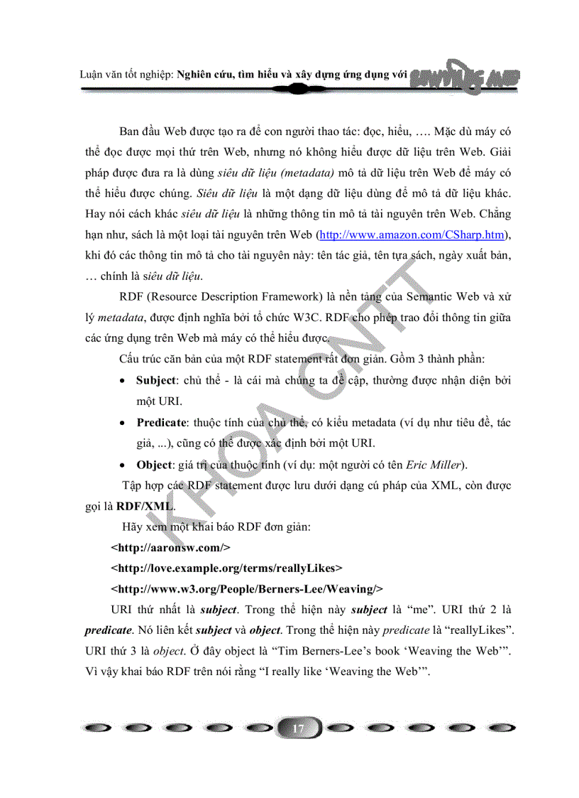 image for page Nghiên cứu tìm hiểu và xây dựng ứng dụng với semantic web