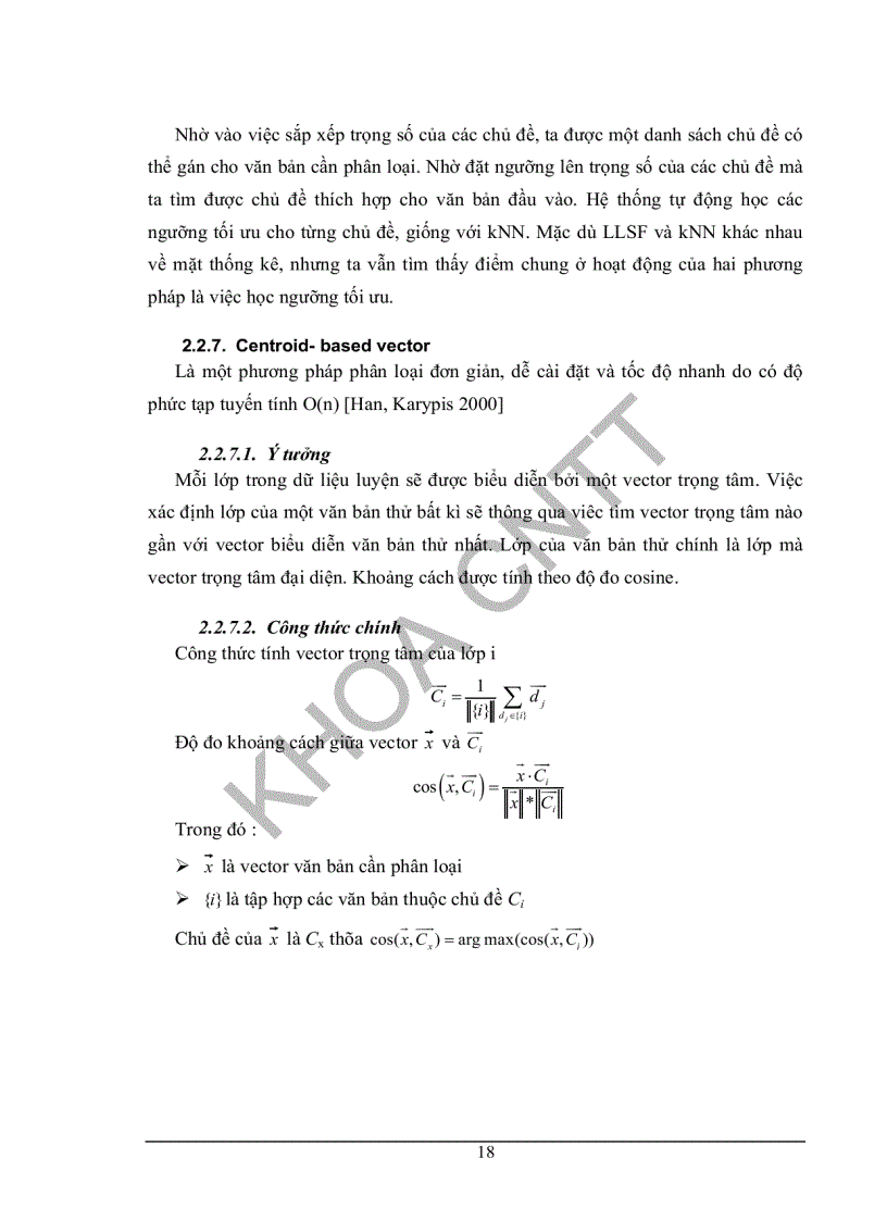 image for page Tìm hiểu các hướng tiếp cận bài toán phân loại văn bản và xây dựng phần mềm phân loại tin tức báo điện tử