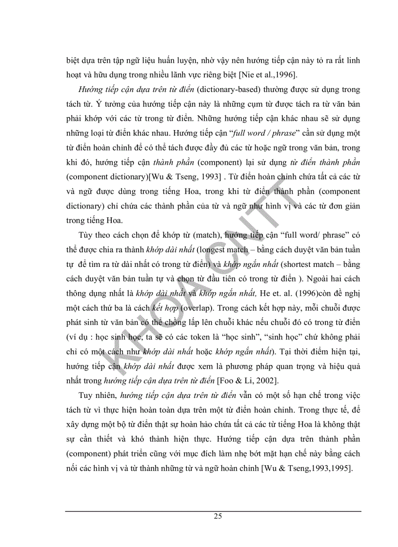 image for page Tìm hiểu các hướng tiếp cận bài toán phân loại văn bản và xây dựng phần mềm phân loại tin tức báo điện tử