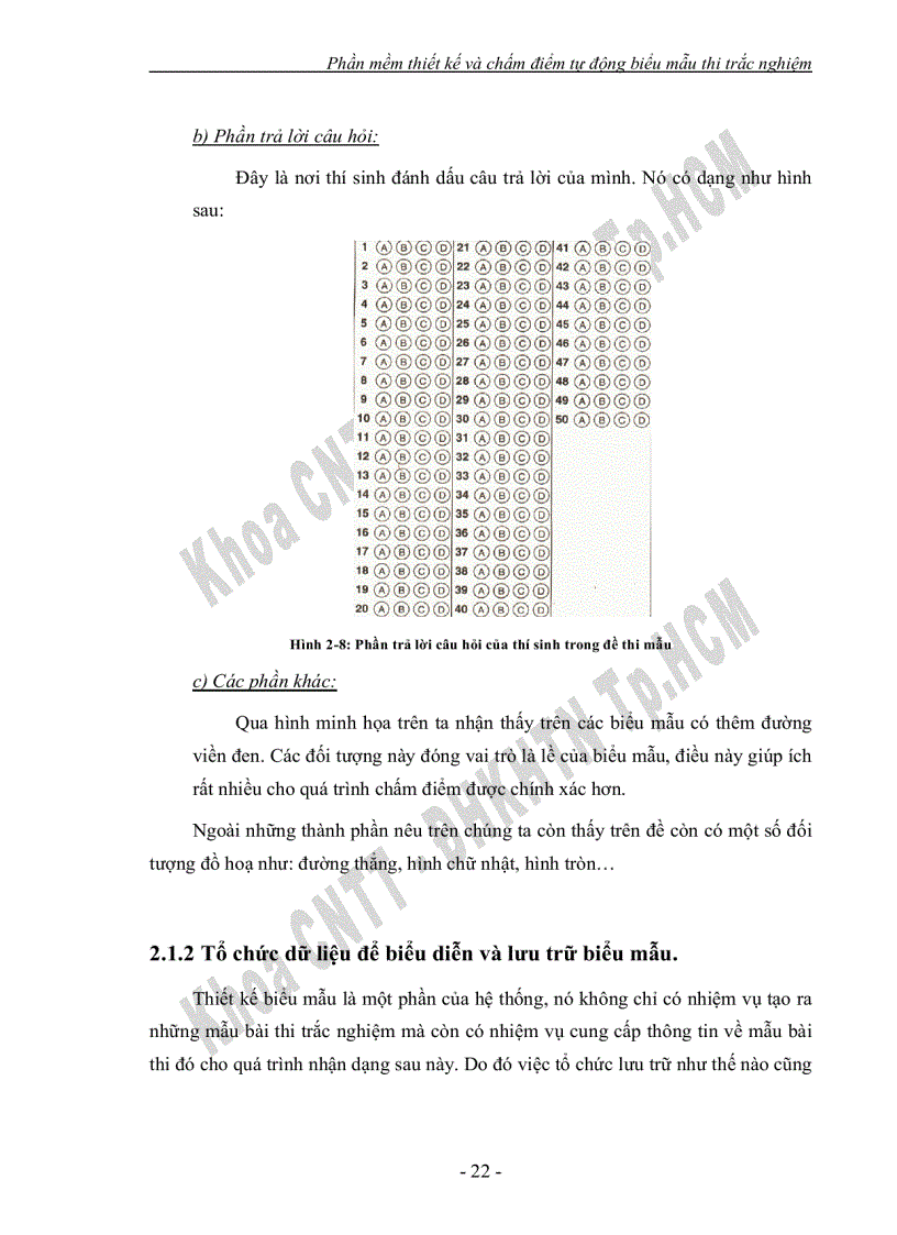 image for page Phần mềm thiết kế và chấm điểm tự động biểu mẫu thi trắc nghiệm