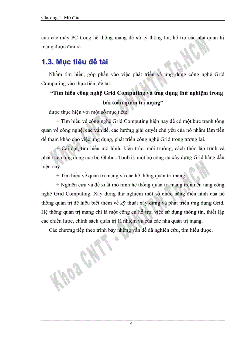 image for page Tìm hiểu công nghệ grid computing và ứng dụng thử nghiệm trong bài toán quản trị