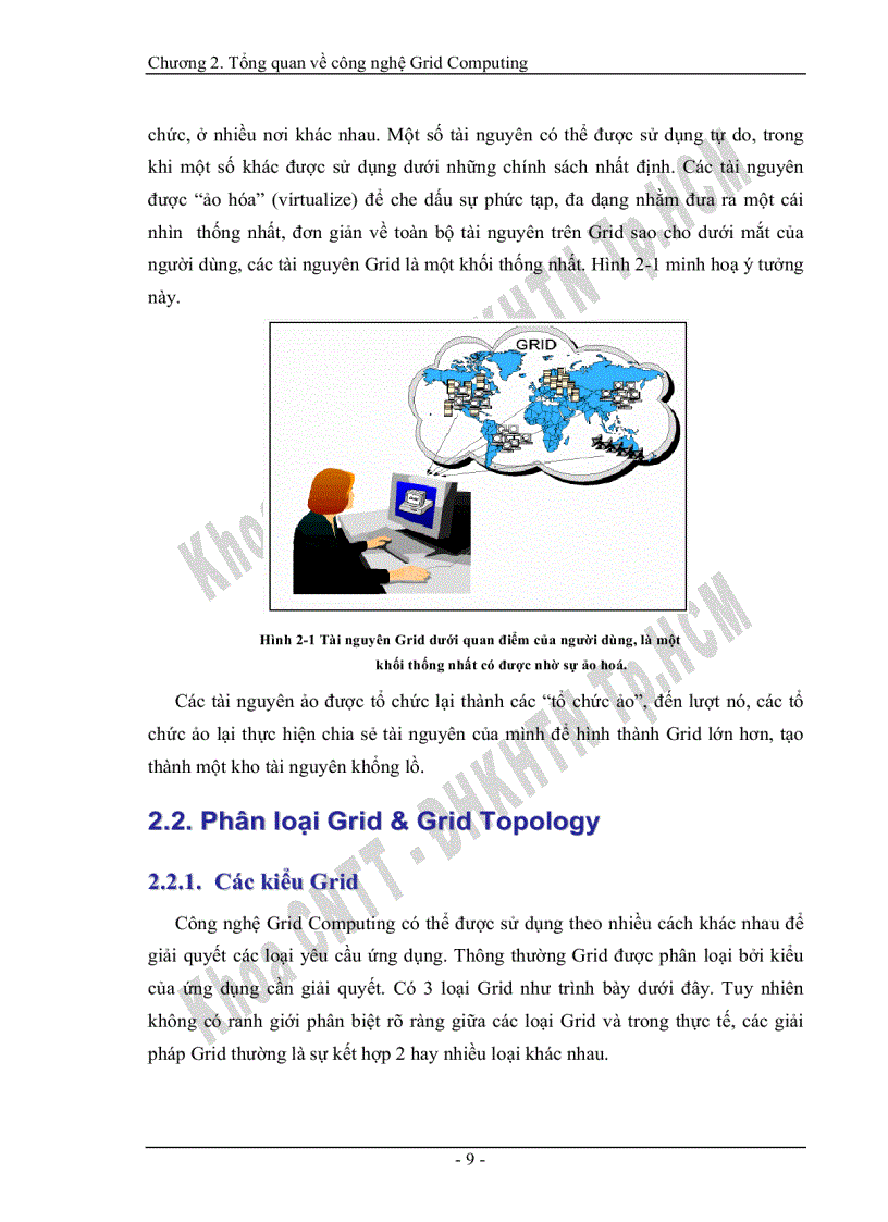 image for page Tìm hiểu công nghệ grid computing và ứng dụng thử nghiệm trong bài toán quản trị