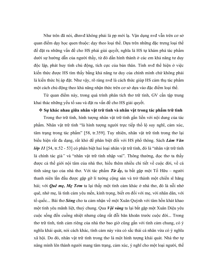 image for page Vận dụng phương pháp nêu vấn đề vào dạy học một số bài thơ trữ tình ở lớp 11 trường trung học phổ thông