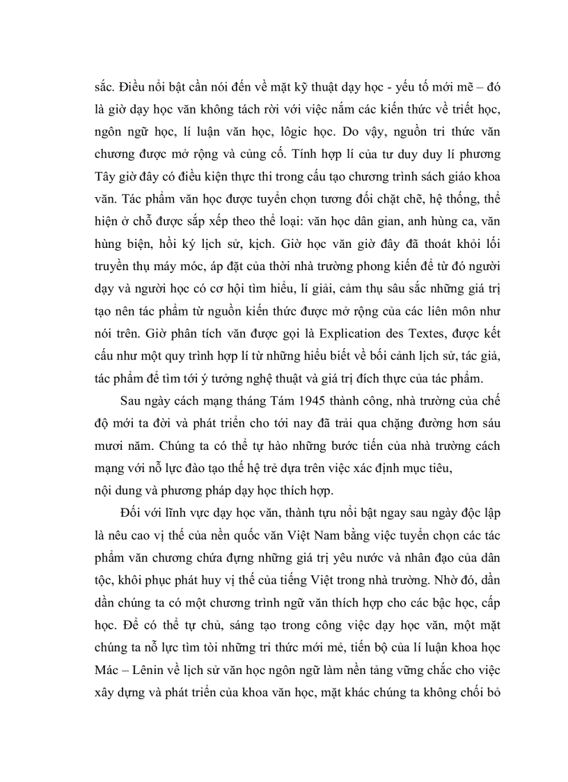 image for page Vận dụng quan điểm loại thể vào dạy học hai tác phẩm Rừng Xà Nu của Nguyễn Trung Thành và Mảnh trăng cuối rừng của Nguyễn Minh Châu