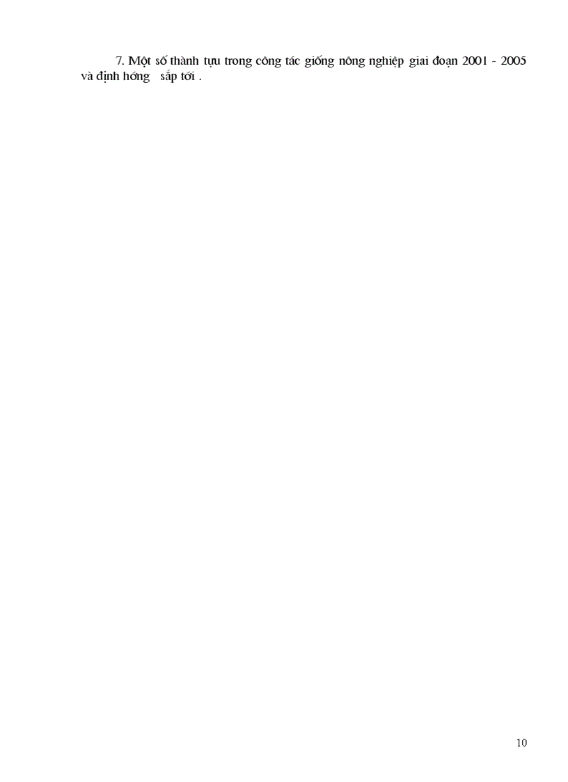 image for page Vai trò của giống cây trồng trong trồng trọt