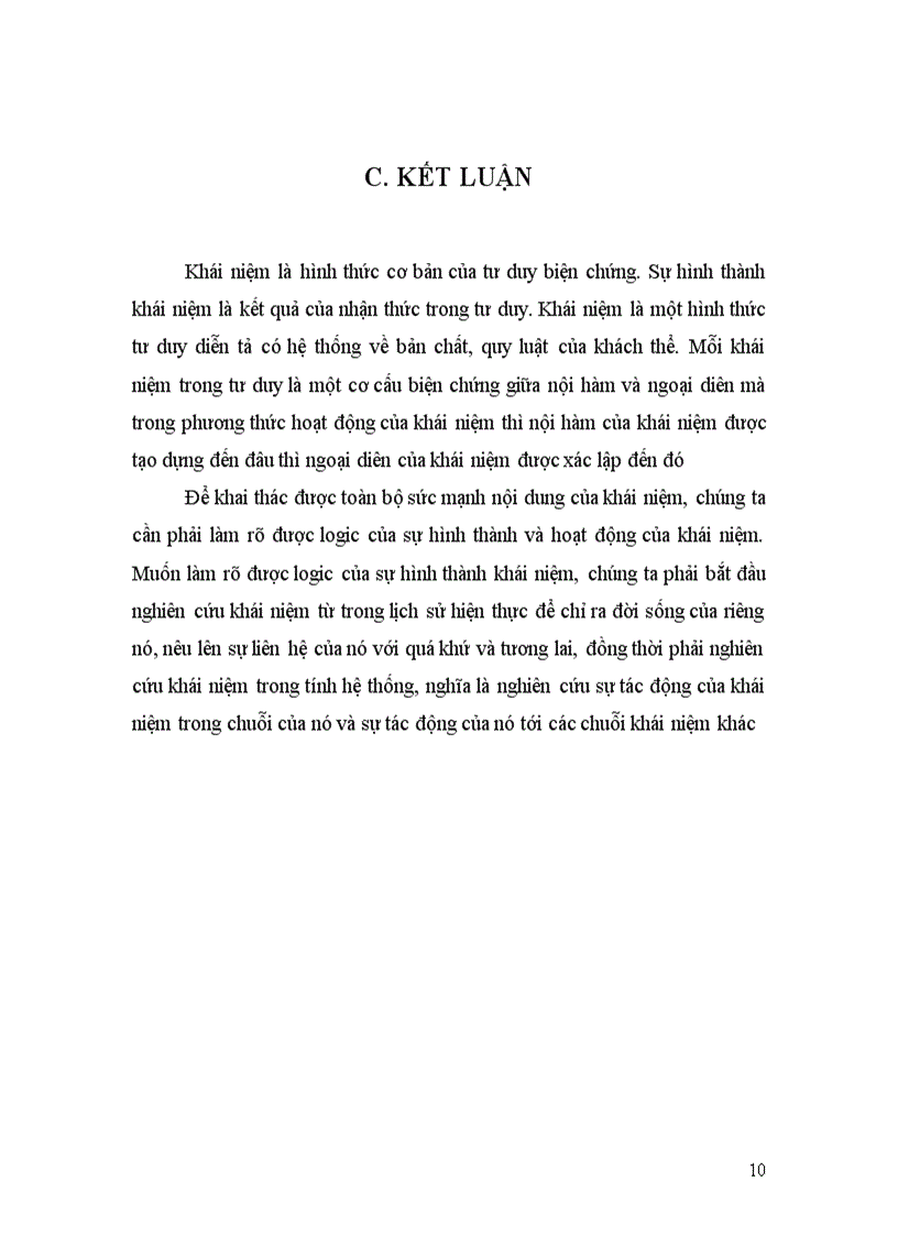 image for page Quan điểm cuả logic biện chứng về sự hình thành và hoạt động của khái niệm trong tư duy