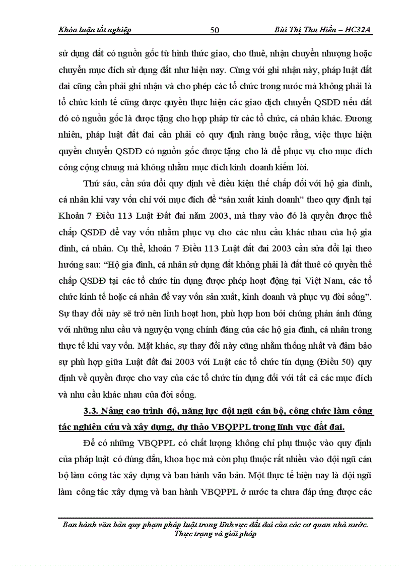 image for page Ban hành văn bản quy phạm pháp luật trong lĩnh vực đất đai Thực trạng và giải pháp