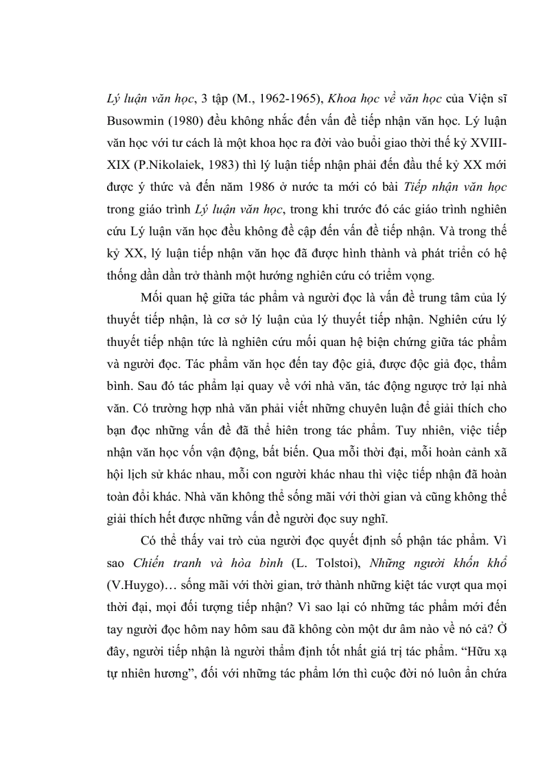 image for page Từ lý thuyết tiếp nhận đến việc giảng dạy tác phẩm văn chương ở trường phổ thông ứng dụng dạy tác phẩm thơ việt nam hiện đại ở sgk các lớp thpt