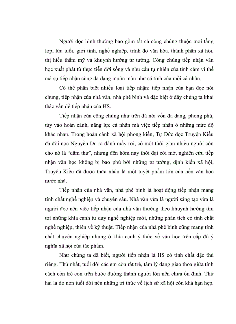 image for page Từ lý thuyết tiếp nhận đến việc giảng dạy tác phẩm văn chương ở trường phổ thông ứng dụng dạy tác phẩm thơ việt nam hiện đại ở sgk các lớp thpt