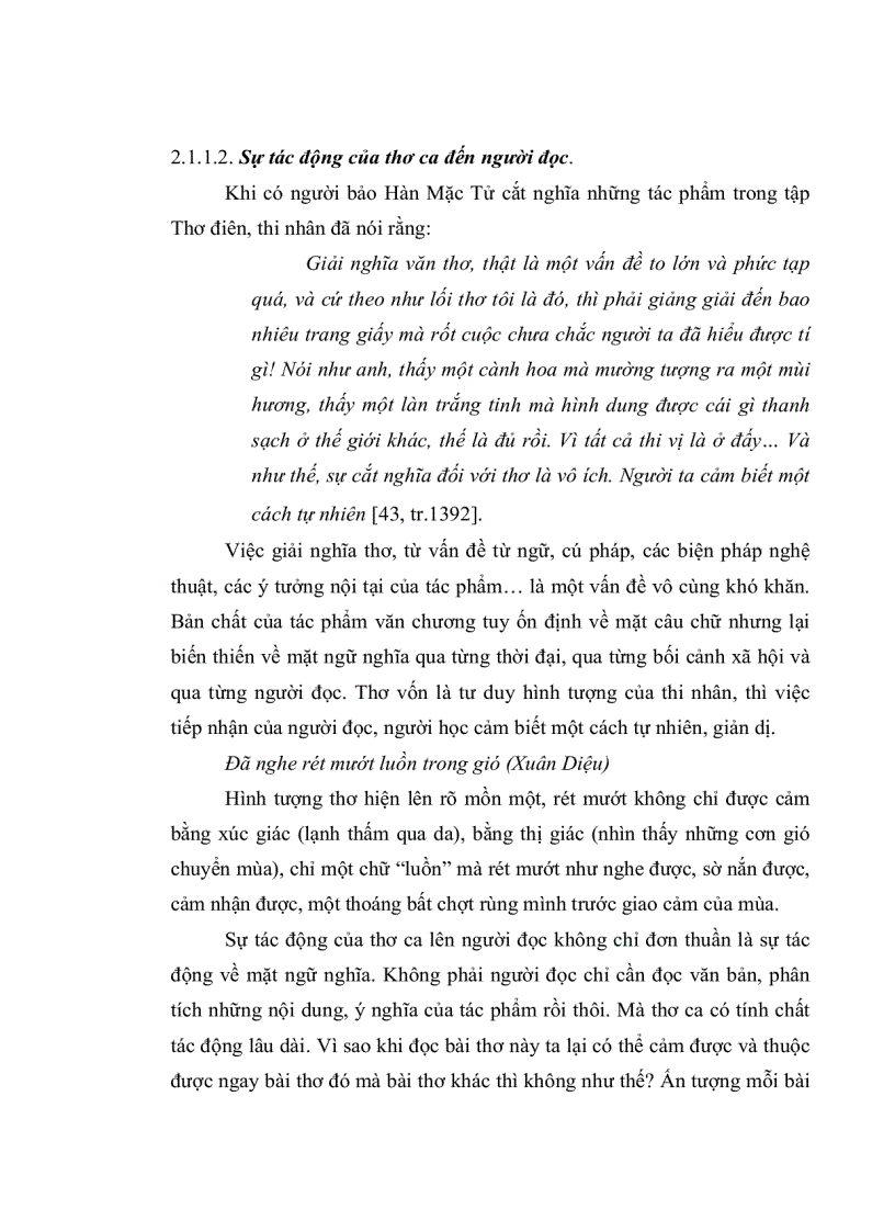 image for page Từ lý thuyết tiếp nhận đến việc giảng dạy tác phẩm văn chương ở trường phổ thông ứng dụng dạy tác phẩm thơ việt nam hiện đại ở sgk các lớp thpt