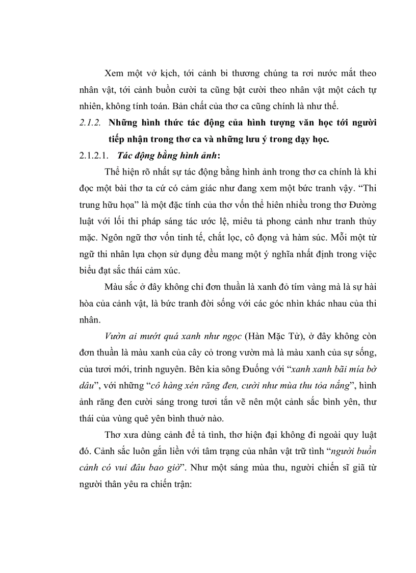 image for page Từ lý thuyết tiếp nhận đến việc giảng dạy tác phẩm văn chương ở trường phổ thông ứng dụng dạy tác phẩm thơ việt nam hiện đại ở sgk các lớp thpt