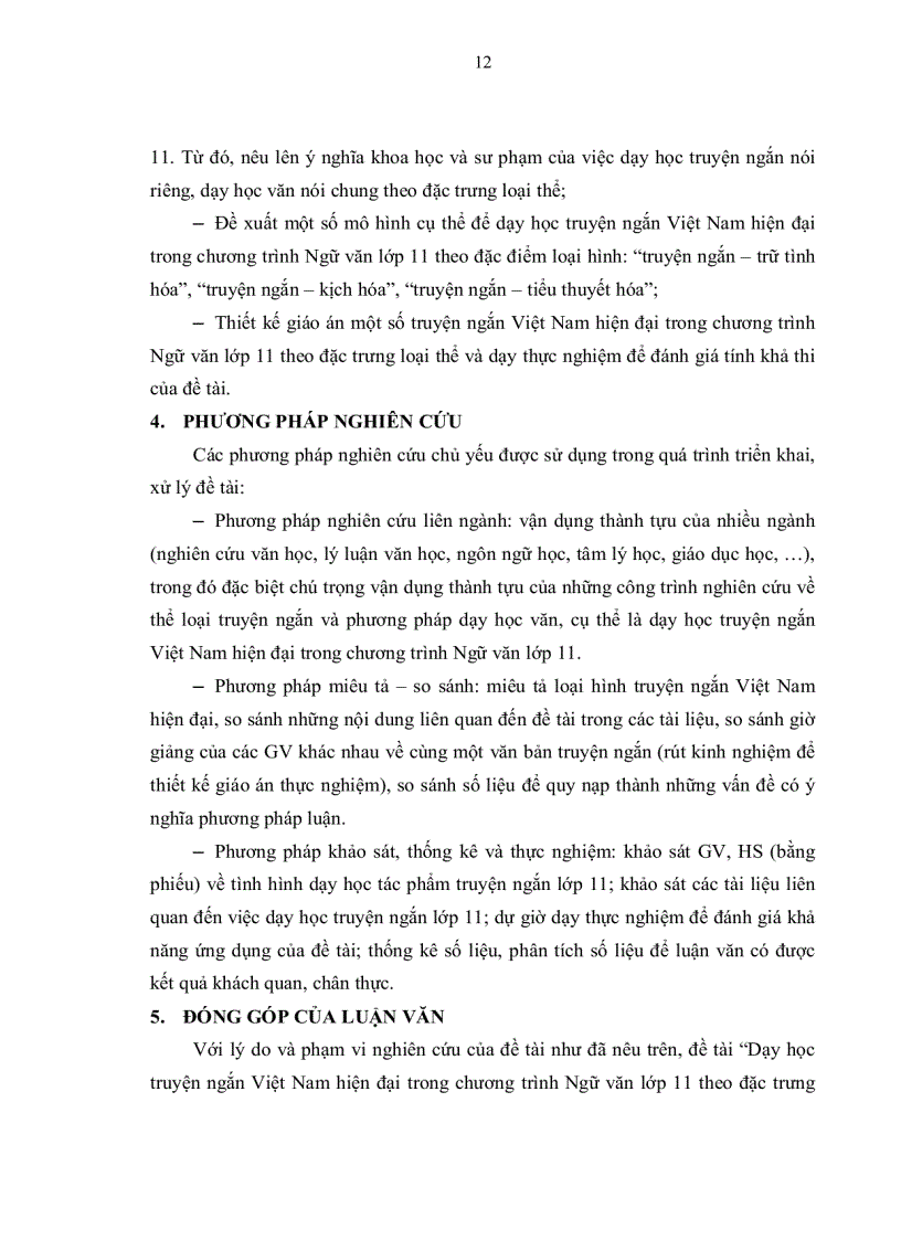 image for page Dạy học truyện ngắn việt nam hiện đại trong chương trình ngữ văn lớp 11 theo đặc trưng loại thể