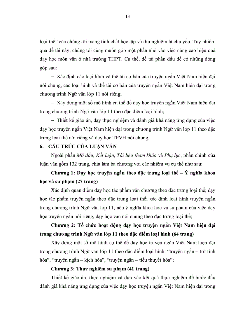 image for page Dạy học truyện ngắn việt nam hiện đại trong chương trình ngữ văn lớp 11 theo đặc trưng loại thể