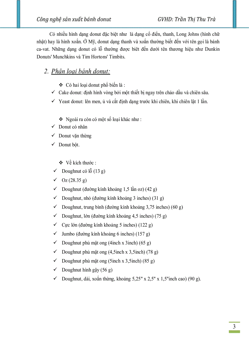 image for page Công nghệ sản xuất bánh Donut hay Doughnut