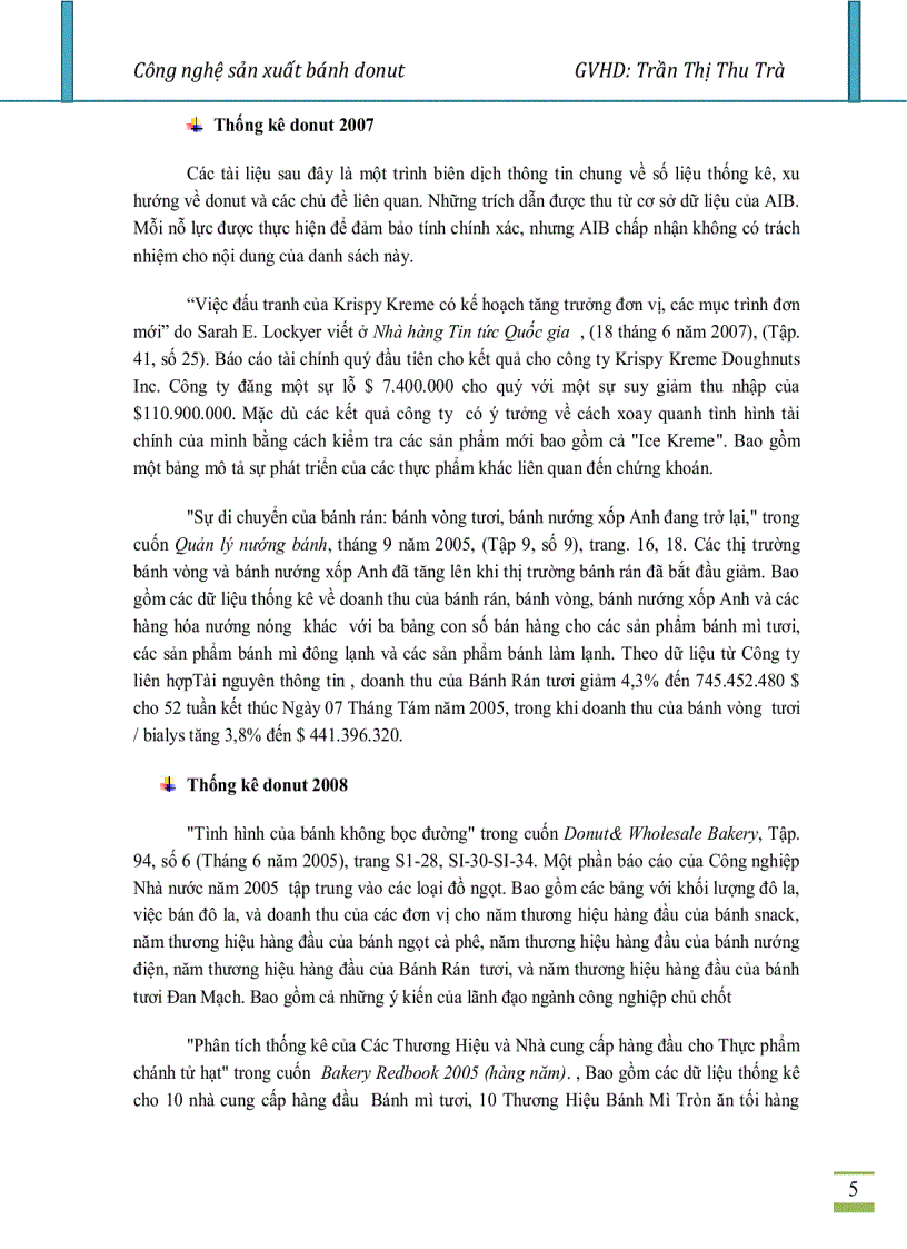 image for page Công nghệ sản xuất bánh Donut hay Doughnut