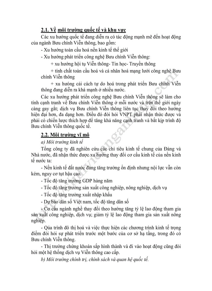 image for page Một số giải pháp hoàn thiện công tác quản lý chiến lược của Tổng công ty Bưu chính viễn thông Việt Nam