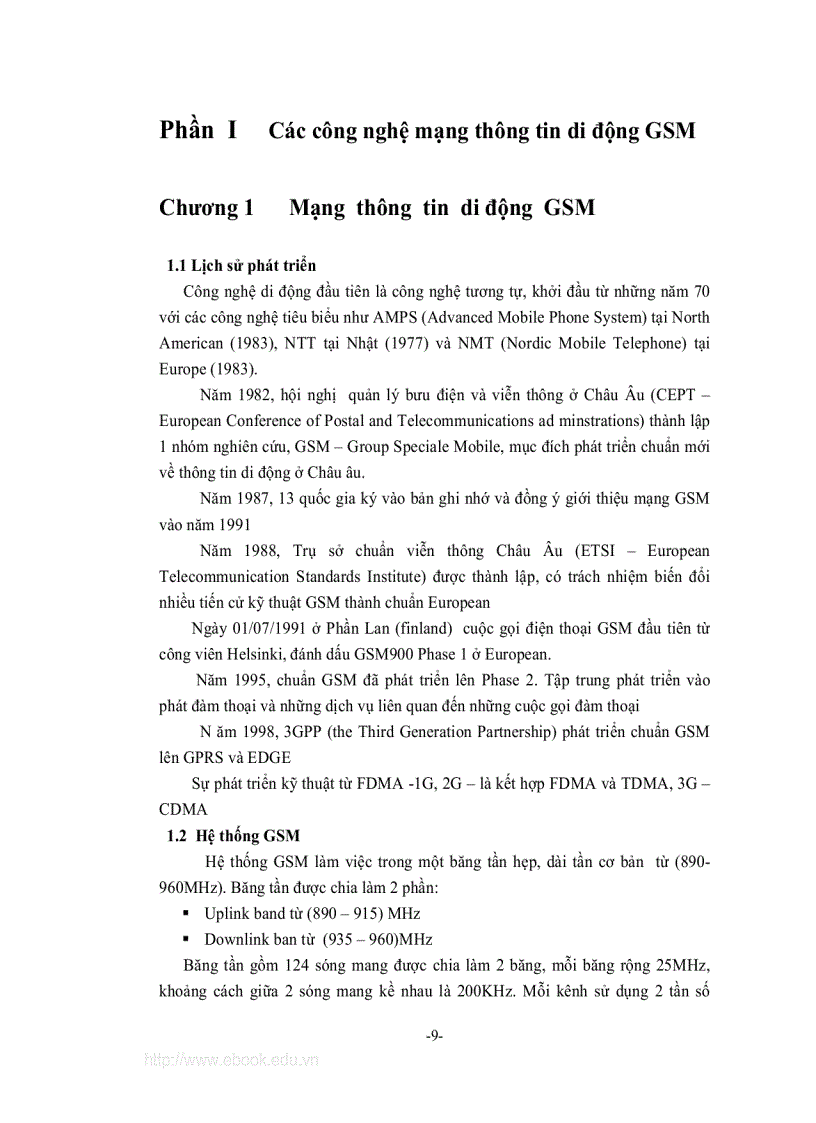 image for page Nghiên cứu tiến trình nâng cấp mạng thông tin di động GSM và giao thức