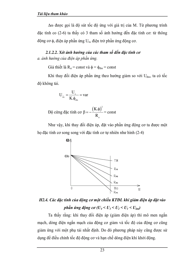 image for page Thiết kế bộ điều khiển động cơ một chiều kích từ độc lập