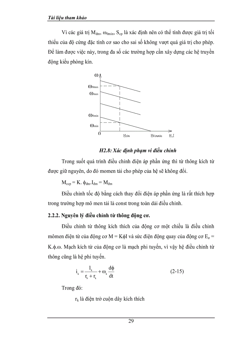 image for page Thiết kế bộ điều khiển động cơ một chiều kích từ độc lập