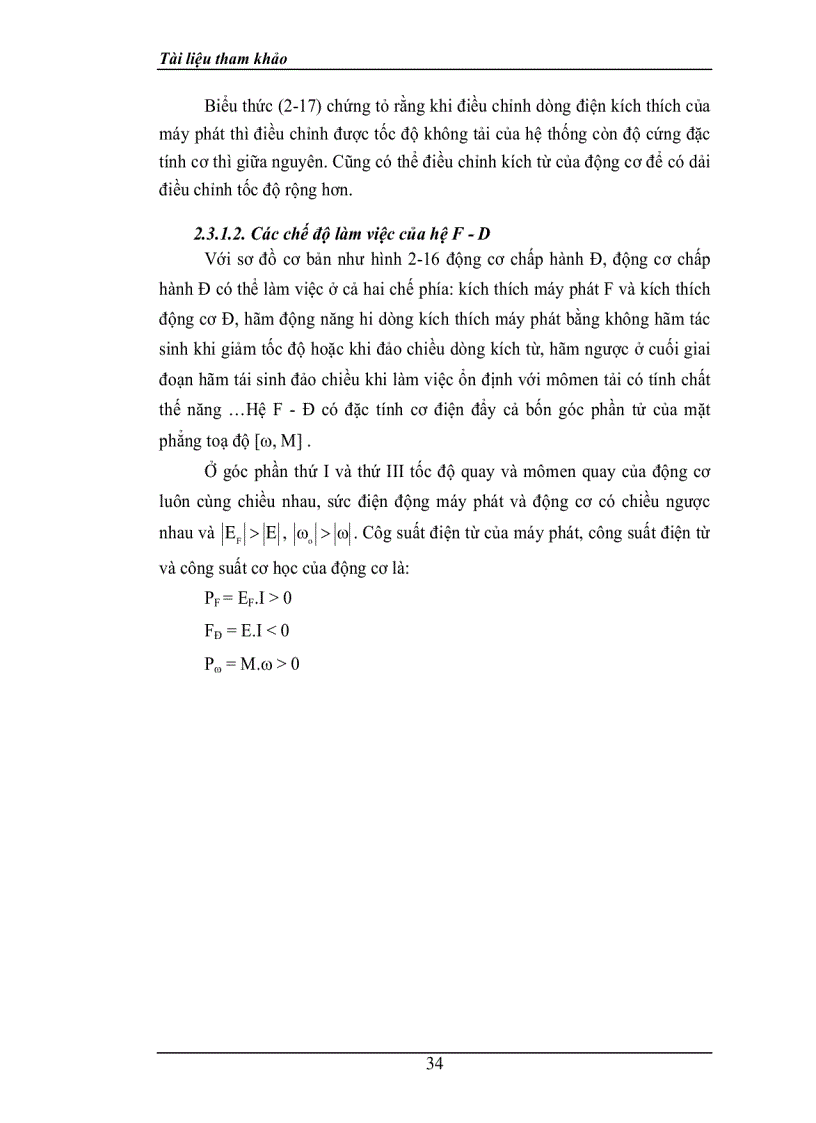 image for page Thiết kế bộ điều khiển động cơ một chiều kích từ độc lập