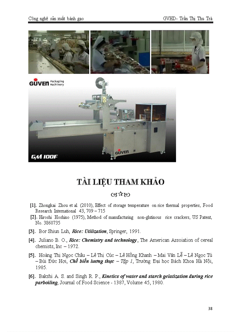 image for page Công nghệ sản xuất bánh gạo 2009 2010