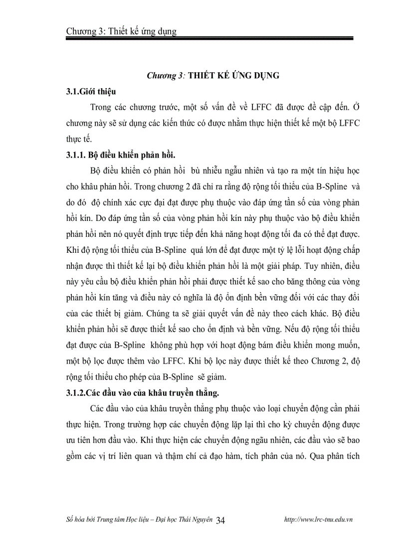 image for page Thiết kế bộ điều khiển Learning FeedForward cho các hệ thống chuyển động điện cơ