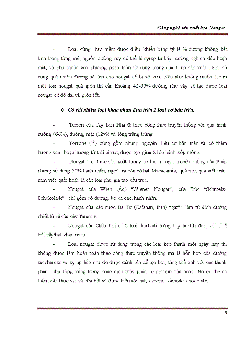 image for page Công nghệ sản xuất kẹo Nougat Pháp hay kẹo Torrone Italy kẹo Turron Tây Ban Nha