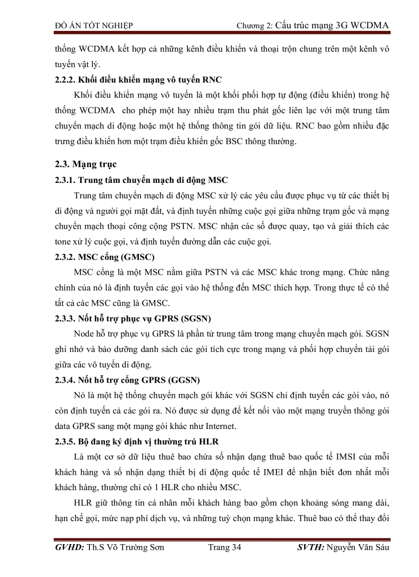 image for page Tổng quan hệ thống thông tin di động 3G công nghệ WCDMA triển khai mạng 3G WCDMA của Viettel