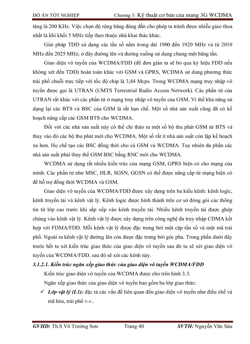 image for page Tổng quan hệ thống thông tin di động 3G công nghệ WCDMA triển khai mạng 3G WCDMA của Viettel
