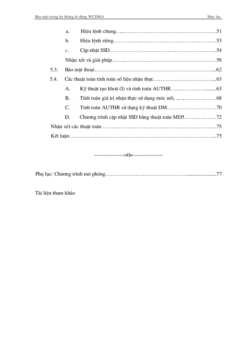 image for page Bảo mật thông tin trong hệ thống Di động W CDMA