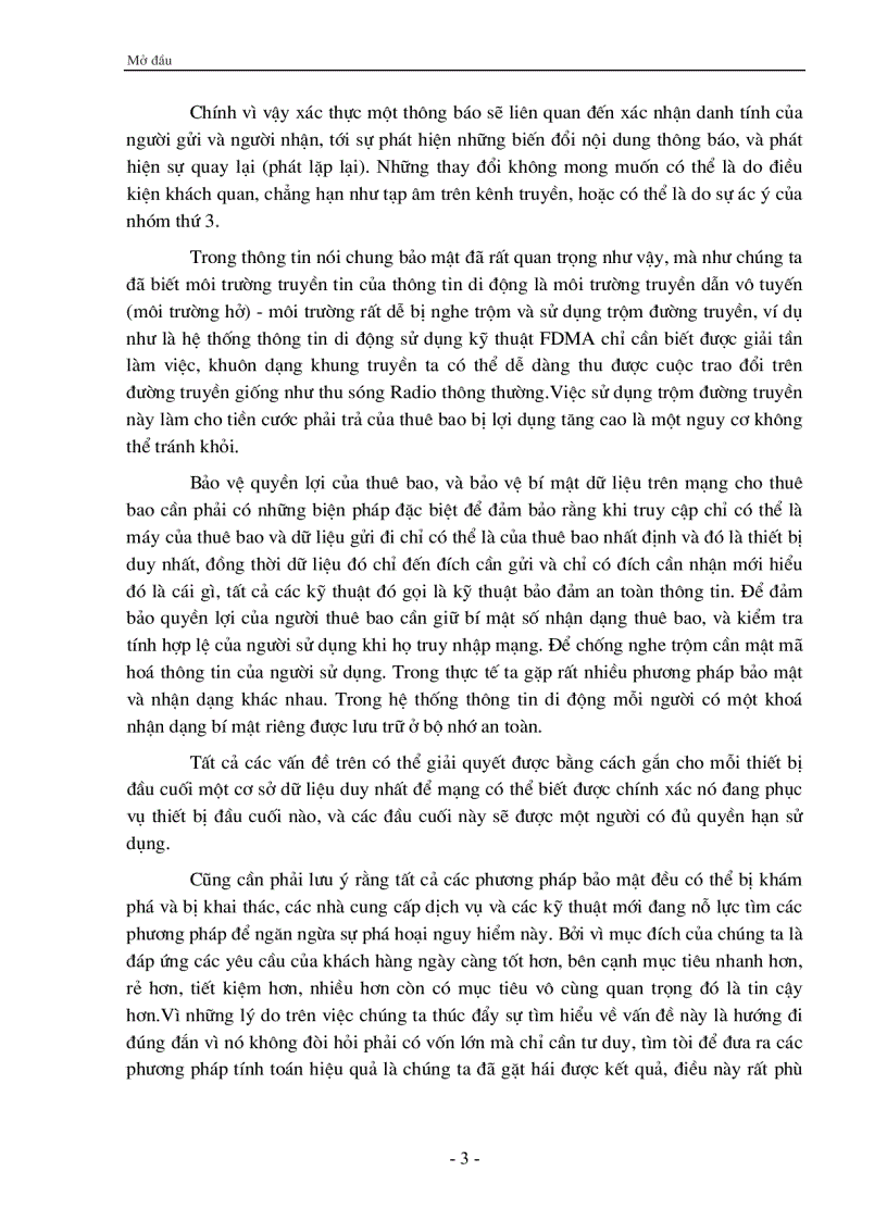 image for page Bảo mật thông tin trong hệ thống Di động W CDMA