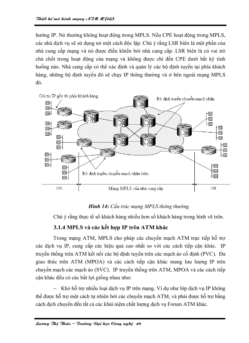 image for page Thiết kế mô hình mạng atm mpls