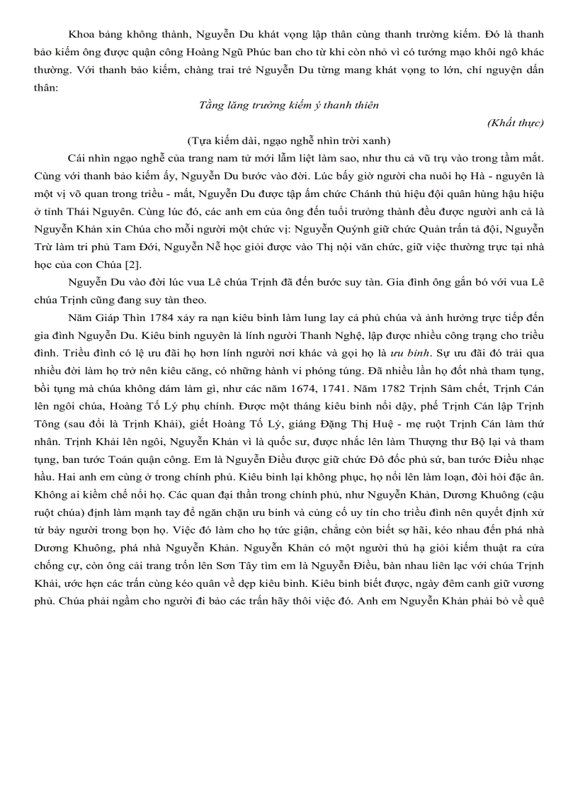 image for page Nguyễn du và con đường hoạn lộ qua thơ chữ hán