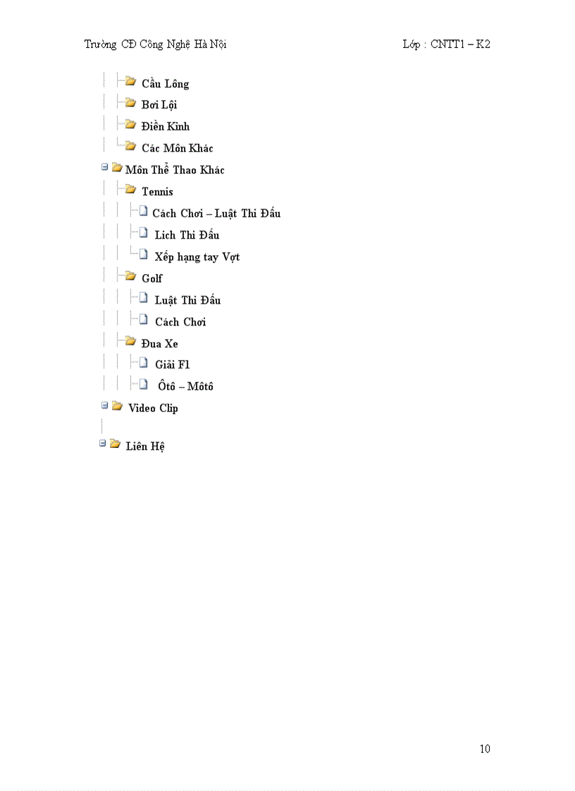 image for page Thiết kế và xây dựng một website tin tức thể thao