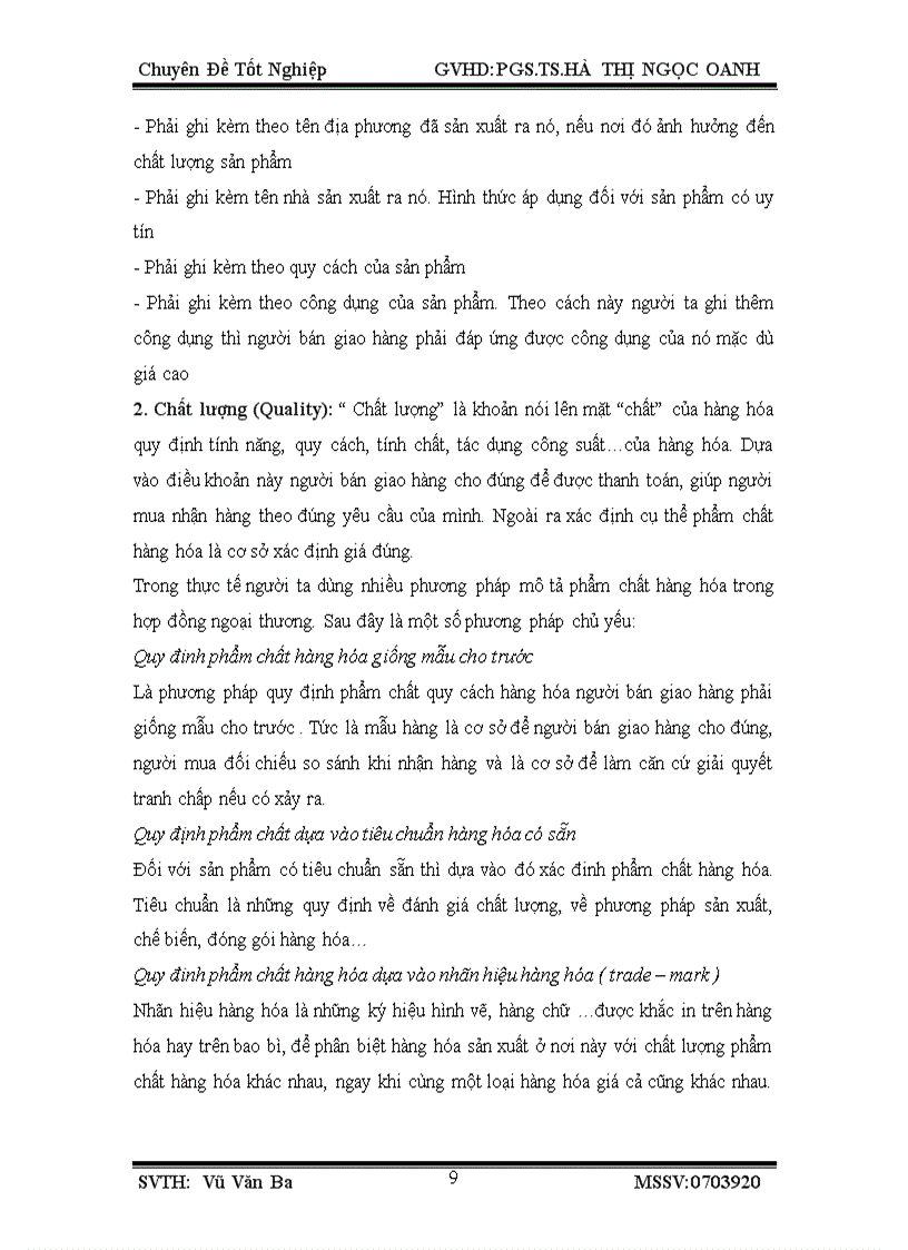 image for page Quy trình tổ chức thực hiện hợp đồng xuất khẩu tại công ty cổ phần sản xuất thương mại may sài gòn