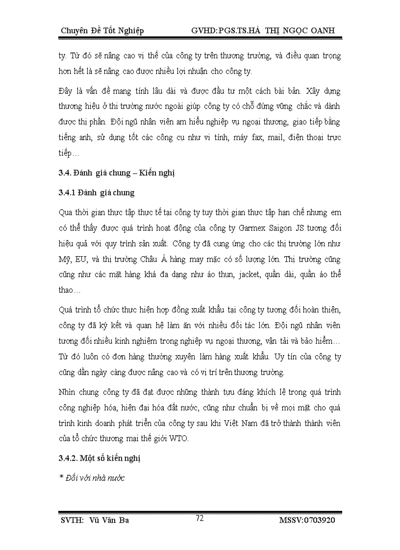 image for page Quy trình tổ chức thực hiện hợp đồng xuất khẩu tại công ty cổ phần sản xuất thương mại may sài gòn