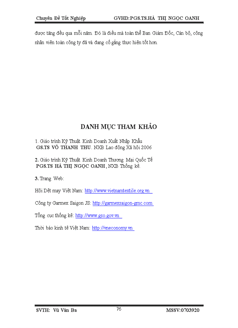 image for page Quy trình tổ chức thực hiện hợp đồng xuất khẩu tại công ty cổ phần sản xuất thương mại may sài gòn