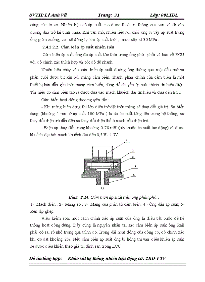 image for page Khảo sát hệ thống nhiên liệu động cơ 2KD FTV
