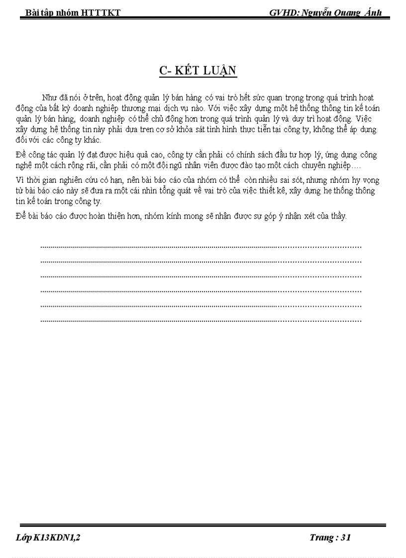 image for page Phân tích hệ thống thông tin kế toán quản lý bán hàng tại Đà Nẵng Mễ Cốc Công ty