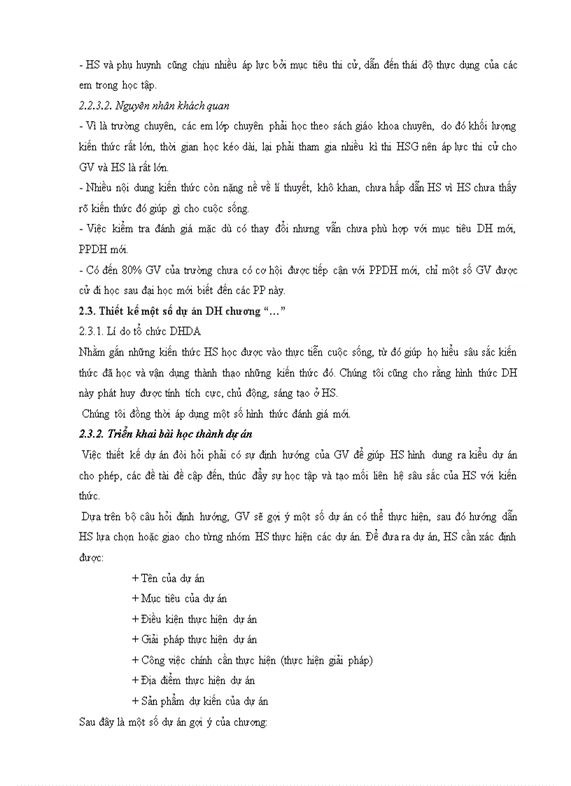 image for page Tổ chức dạy học dự án một số kiến thức chương Chất rắn và chất lỏng Sự chuyển thể SGK vật lí 10 cb