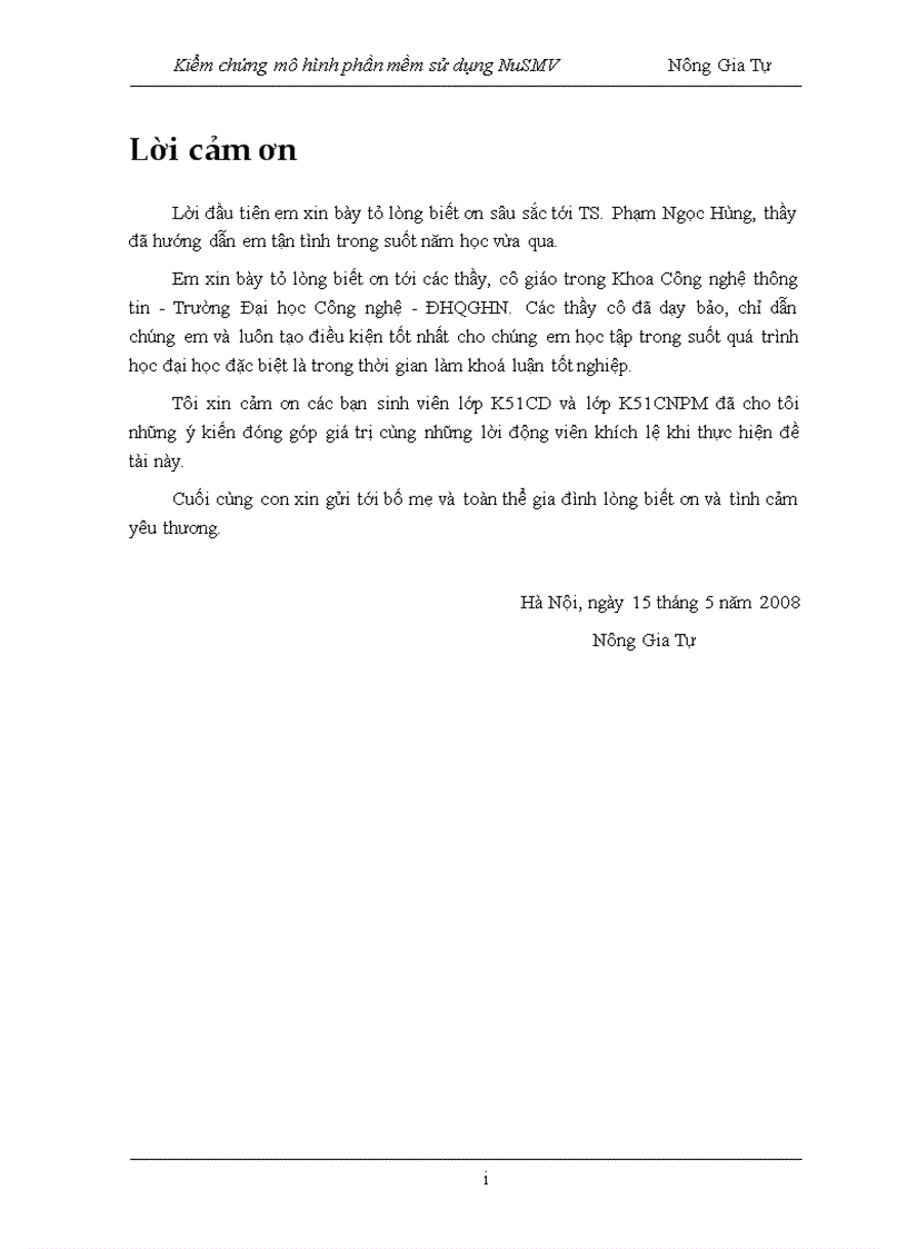 image for page Kiểm chứng mô hình phần mềm sử dụng nusmv