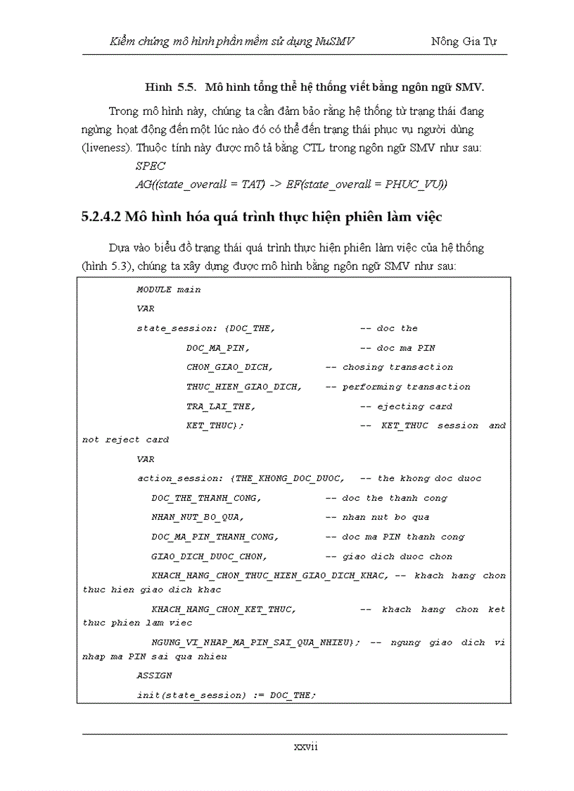 image for page Kiểm chứng mô hình phần mềm sử dụng nusmv