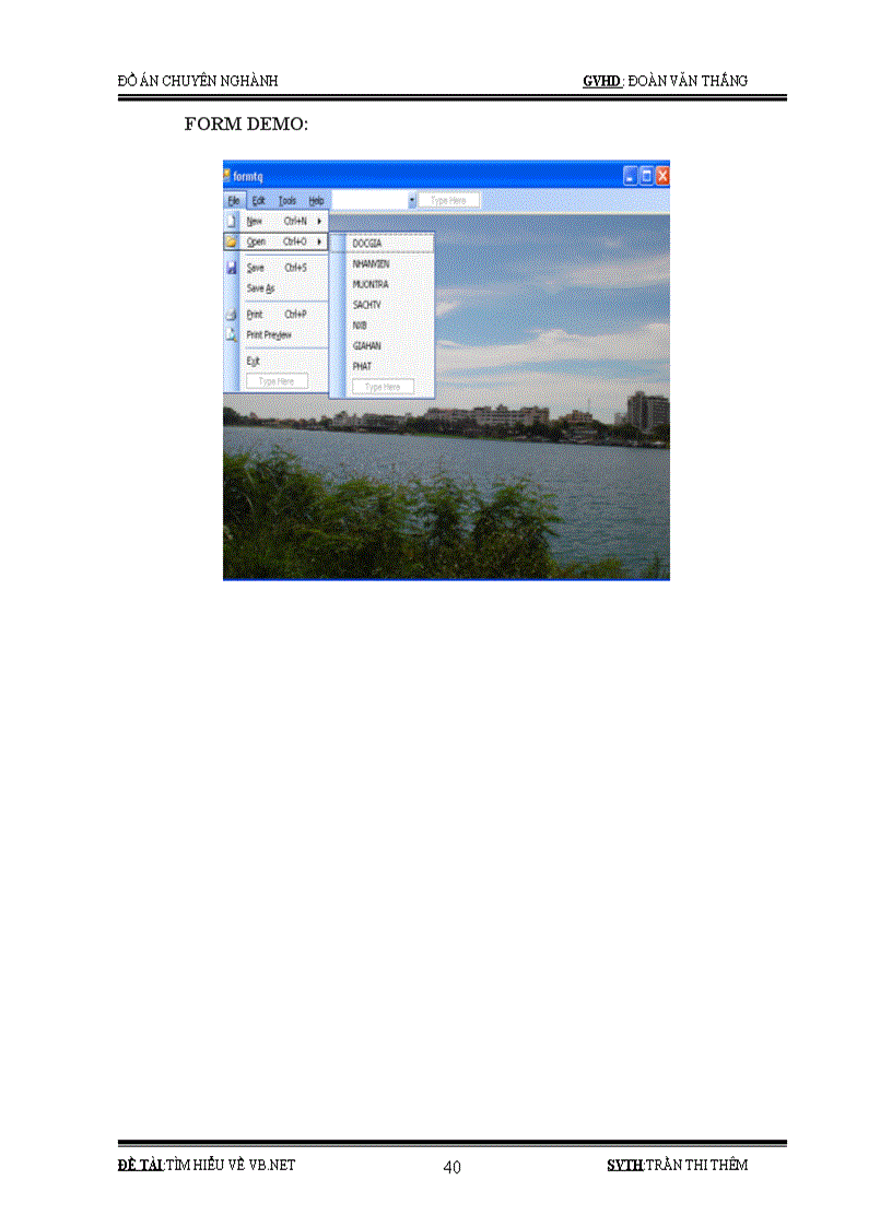 image for page Quản lý thư viện trên vb net