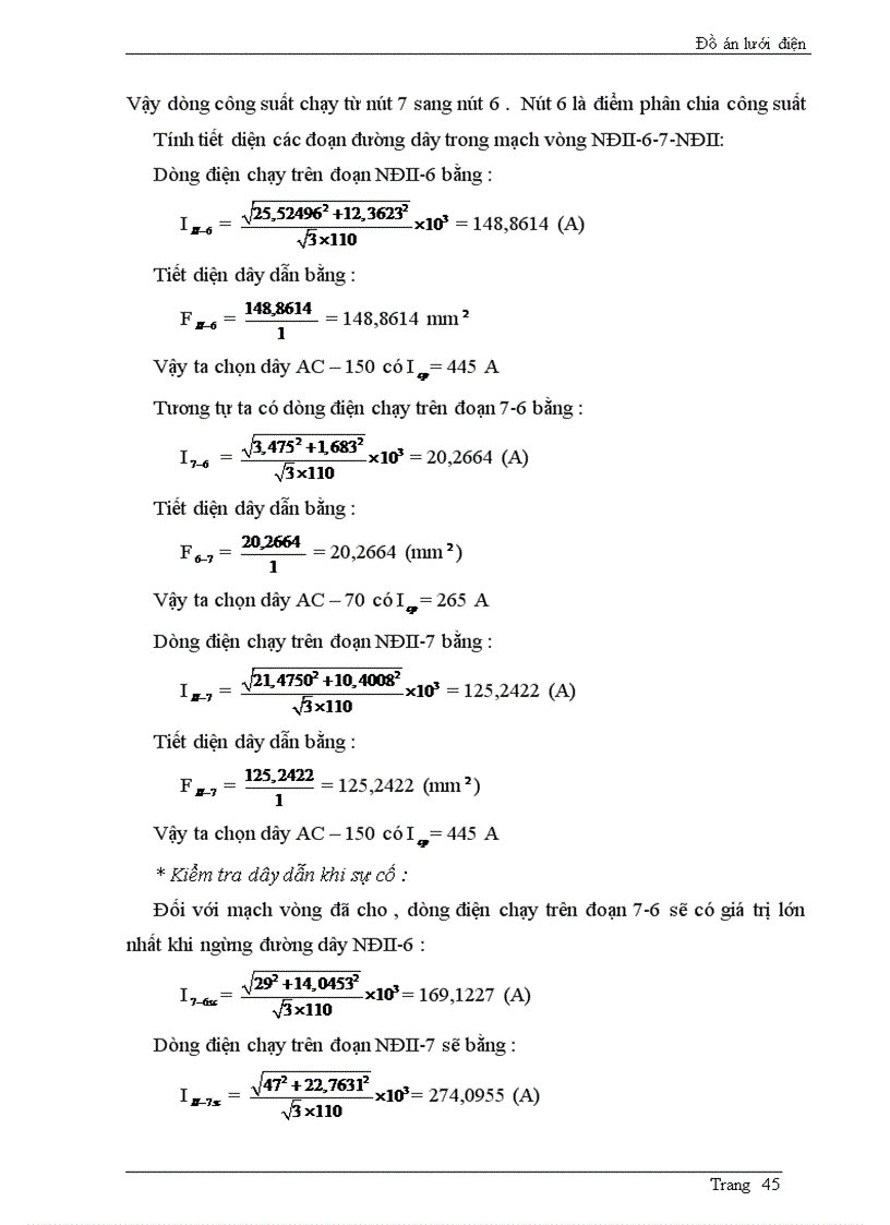 image for page Thiết kế lưới điện khu vực
