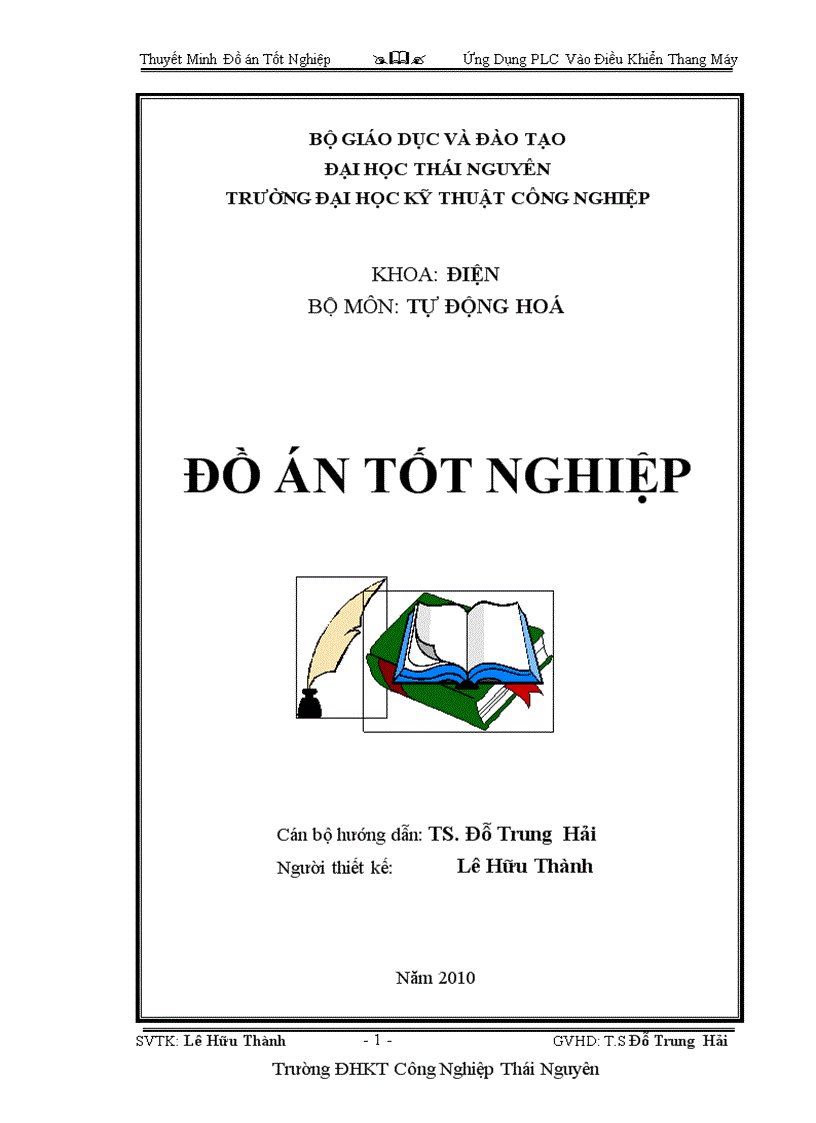 image for page Ứng Dụng PLC Vào Điều Khiển Thang Máy