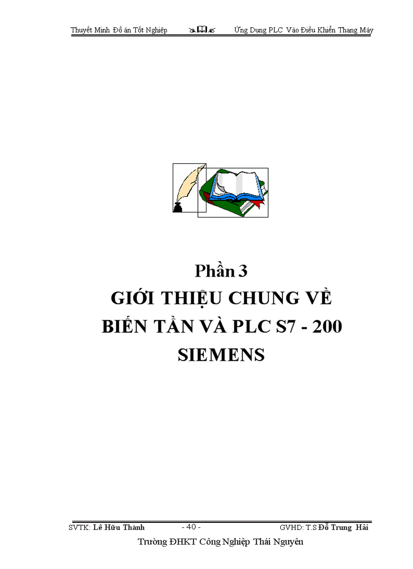 image for page Ứng Dụng PLC Vào Điều Khiển Thang Máy